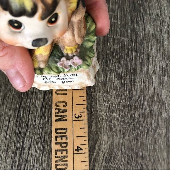 Vtg Anthropomorphic Lion Figurine - Picture 11 of 13